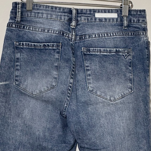 Versace Women's V19-69 Abbigliamento Sportivo SRL Jeans Blue Denim Size 26/2 - Picture 4 of 11